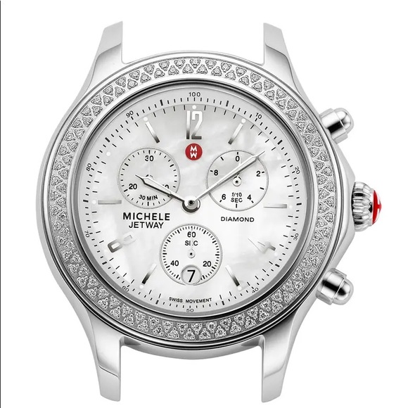 Michele Jetway Diamond Bezel Watch - Picture 3 of 10